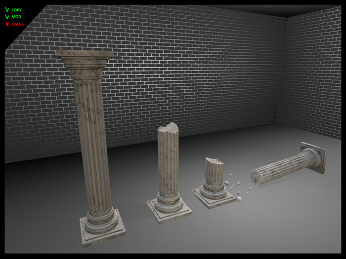 Second Life Marketplace [TS] Roman Pillars